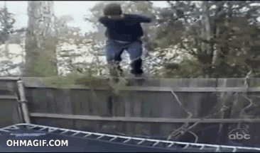 Disastrous Jump Fail Gifs