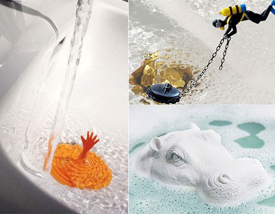 Awesomely Creative Bath Tub Stoppers