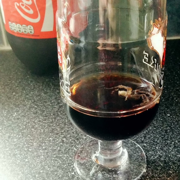 A Couple Claim They Found A Giant Spider In Their Bottle Of Coke
