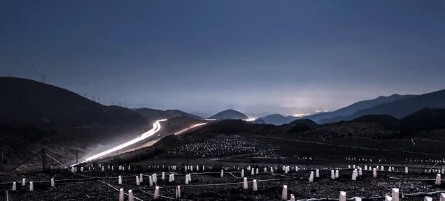 This is the weirdest and most beautiful time lapse