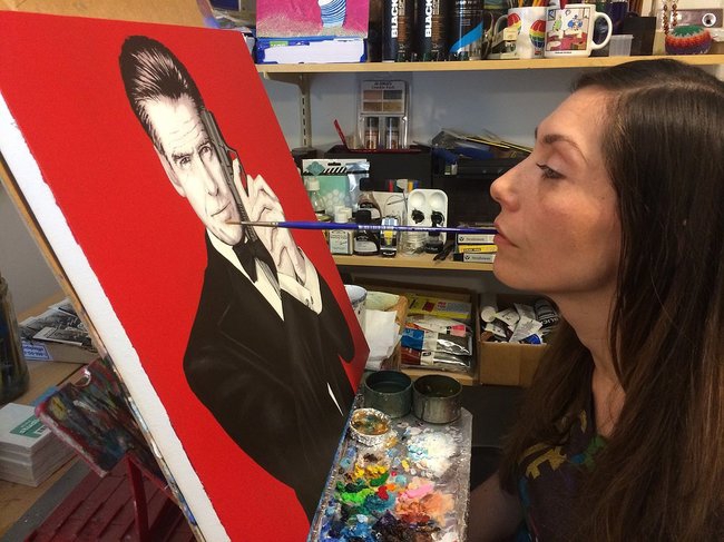 Paralyzed Artist Learns To Use Her Mouth To Paint Masterpieces