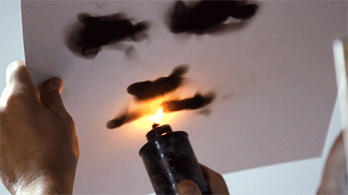 Fire Paintings: Artist Draws With Flames And Soot Fire Paintings: Artist Draws With Flames And Soot