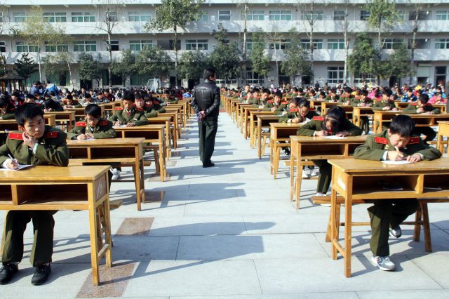 Exams Are a Serious Business in China