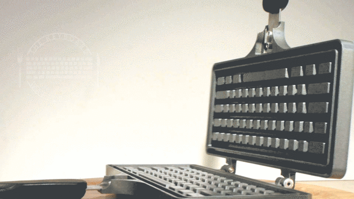 Your Weird Dreams Of Eating A Waffle Keyboard Have Finally Come True Your Weird Dreams Of Eating A Waffle Keyboard Have Finally Come True