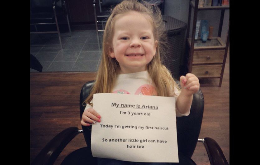 3 year old girl restores our faith in humanity