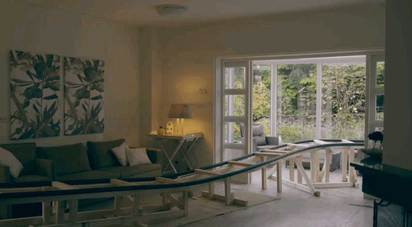 Realtor Builds A Friggin Roller Coaster Tour In A House Realtor Builds A Friggin Roller Coaster Tour In A House