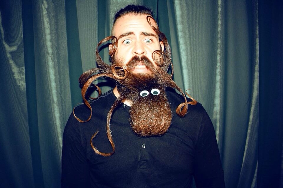 This man’s incredible beard is an evolving work of art Read more at ht