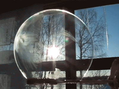 Blowing Bubbles In The Cold Seems Impossible...But Blowing Bubbles In The Cold Seems Impossible...But