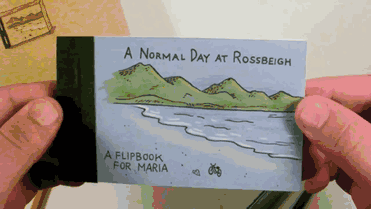 Artist Creates Flipbook Animation With Hidden Ring Inside Artist Creates Flipbook Animation With Hidden Ring Inside