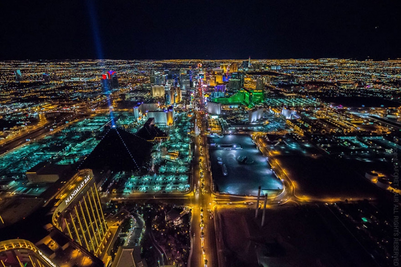 Las Vegas From 10,800 Feet Up 