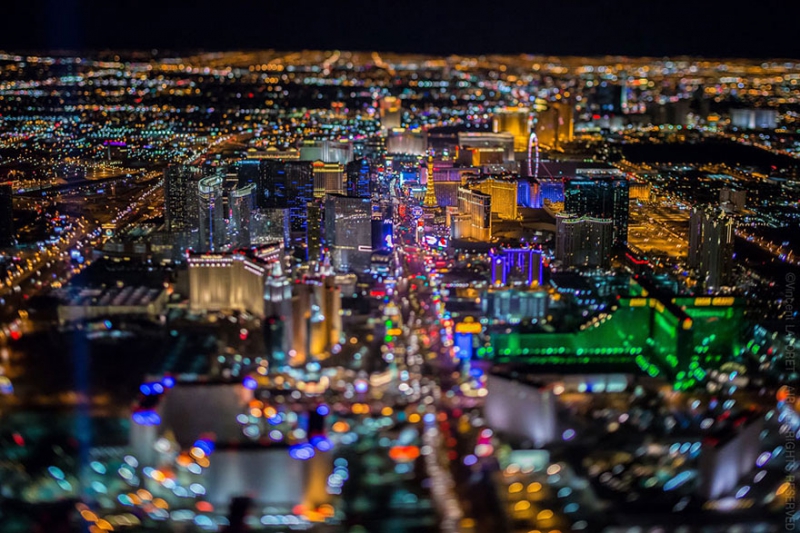 Las Vegas From 10,800 Feet Up 