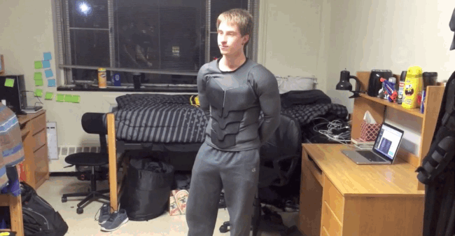 Guy's Homemade Batsuit Guy's Homemade Batsuit