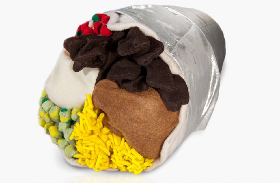 1. You'll have delicious dreams with this super burrito.