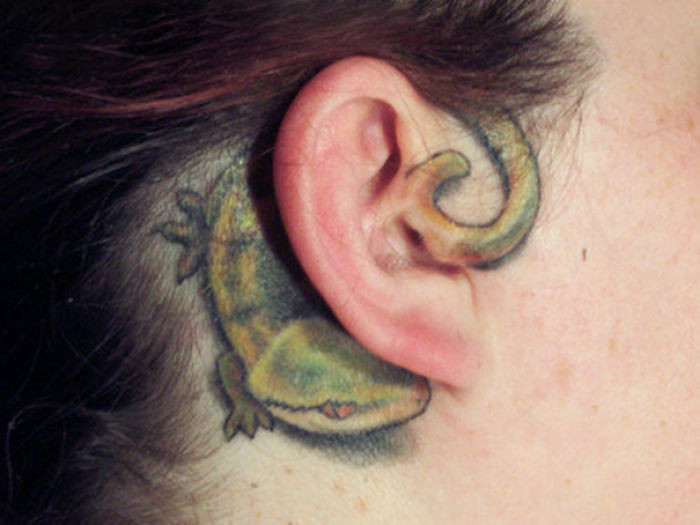 50 Creative Ear Tattoos