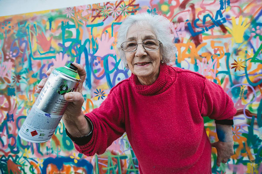 LATA 65 wants the elderly to get involved in street art