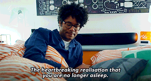 2. Except Saturday and Sunday, when you wake up past noon. 2. Except Saturday and Sunday, when you wake up past noon.