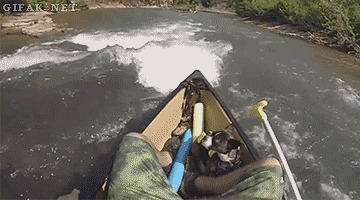 Or your casual canoe trip…