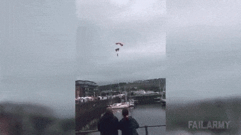 This man who just wants to show off his landing skills: This man who just wants to show off his landing skills:
