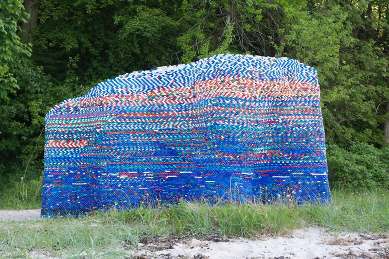 I Collected 75,000+ Used Bottle Caps To Build This Pavilion