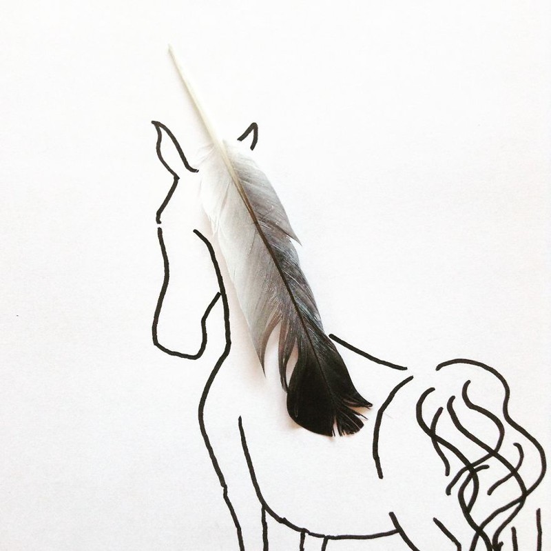 Feather Unicorn