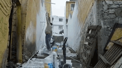 Mexican Government Asked Street Artists To Paint 200 Houses Mexican Government Asked Street Artists To Paint 200 Houses