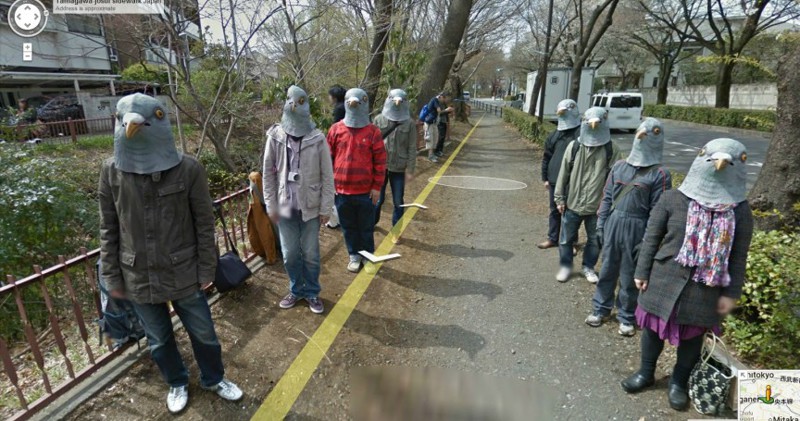 10 Of The Strangest Things Seen On Google Street View
