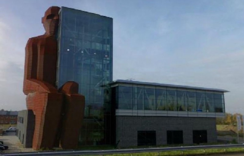 6. Building Shaped Like a Man, Corpus Building, Oegstgeest, Netherlands