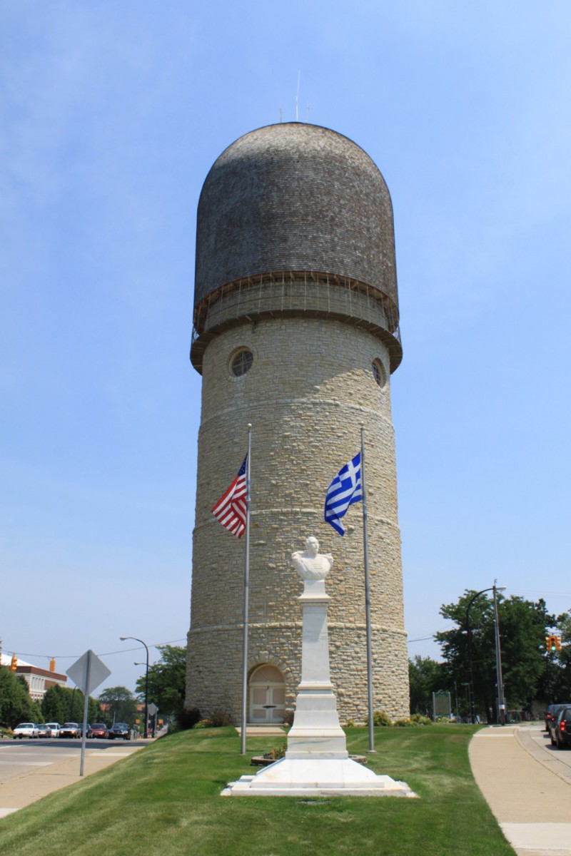 10. The Phallic Shaped Building – Ypsilanti Water Tower, Ypsilanti, Michigan, United States