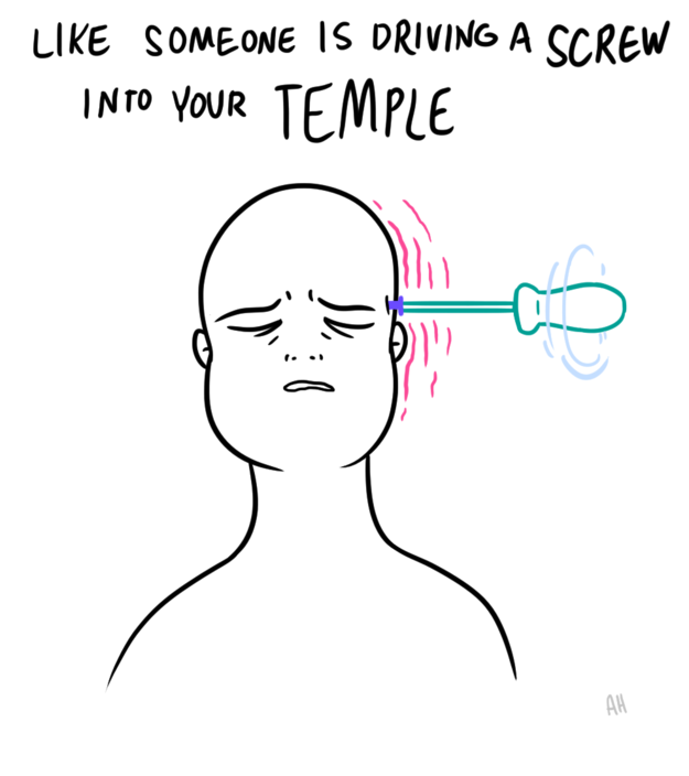 These Illustrations Show What It Feels Like To Have A Migraine