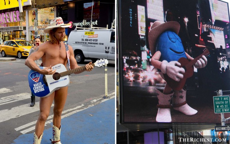 4. Sued by a Naked Cowboy and People With Cracked Teeth