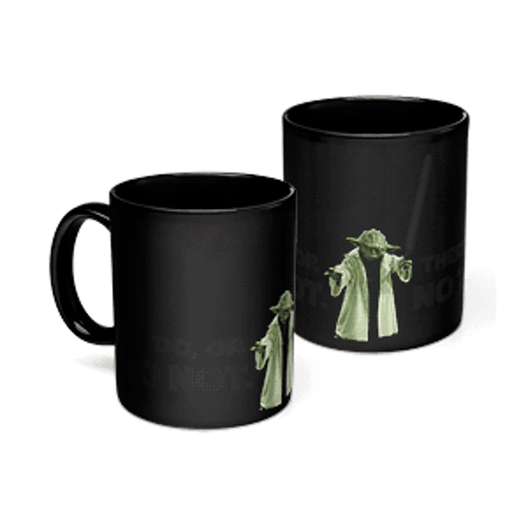 Yoda Heat-Change Mug  Yoda Heat-Change Mug
