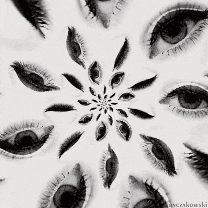 Hypnotizing GIFs Of Everyday Objects By Polish Artist Hypnotizing GIFs Of Everyday Objects By Polish Artist