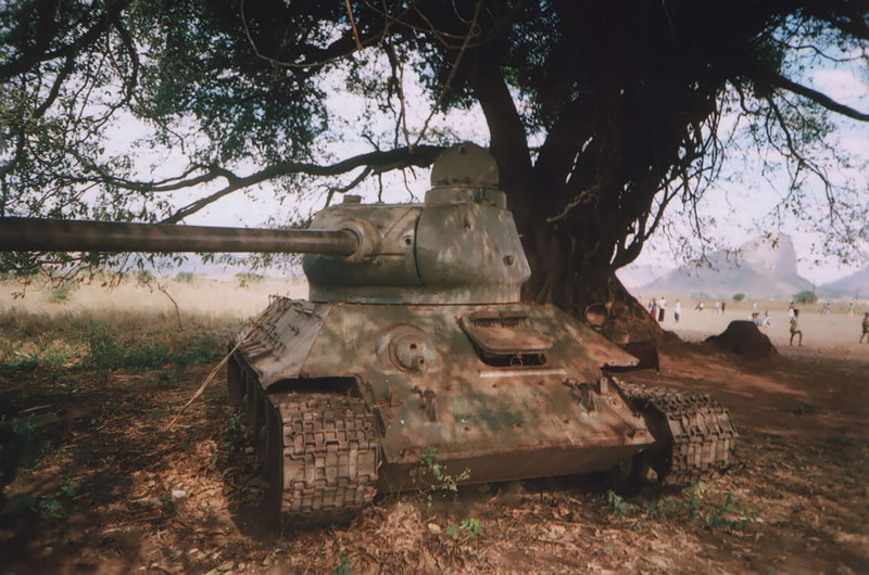 #33 Abandoned Tank In Cuamba, Mozambique
