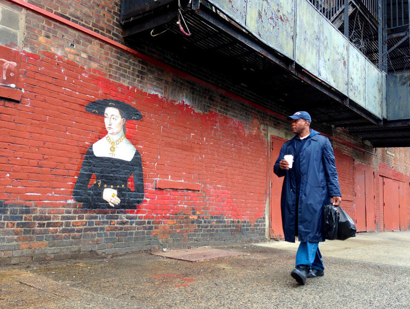 A Global Art Project Brings Paintings of Anonymous Figures out of Museums and onto the Streets