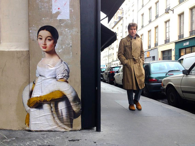 A Global Art Project Brings Paintings of Anonymous Figures out of Museums and onto the Streets