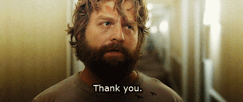 9. But then you feel like a dork so you keep it cool with a heartfelt “thank you.” 9. But then you feel like a dork so you keep it cool with a heartfelt “thank you.”