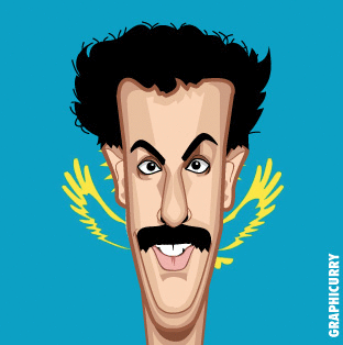 #10 Sacha Baron Cohen #10 Sacha Baron Cohen