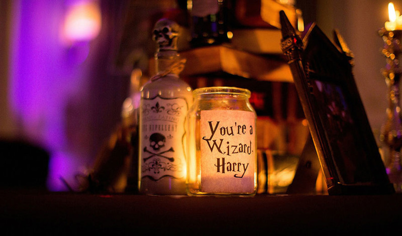 The bar was stocked with all sorts of potions