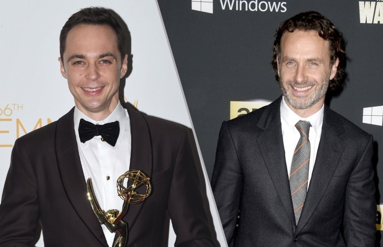 13. Jim Parsons and Andrew Lincoln – 43