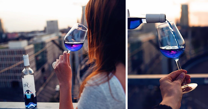 Blue Wine Is A Thing Now