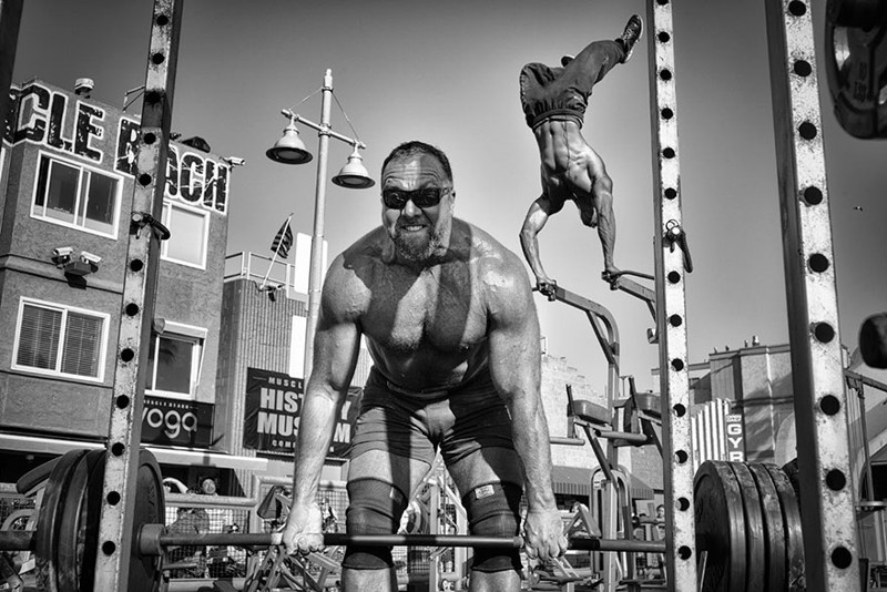 #12 Honorable Mention,people: Muscle Beach Gym, Venice Beach, California, United States