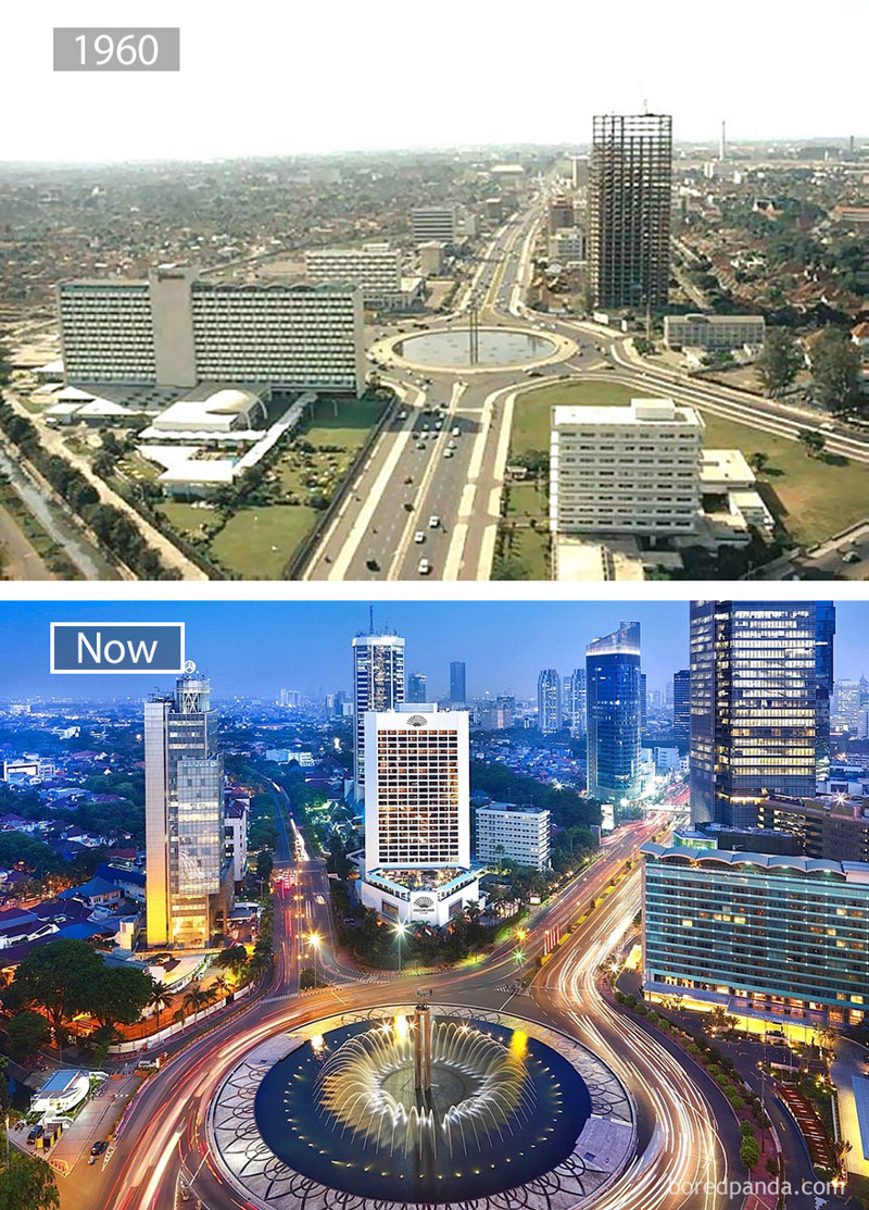 #23 Jakarta, Indonesia 1960 And Now