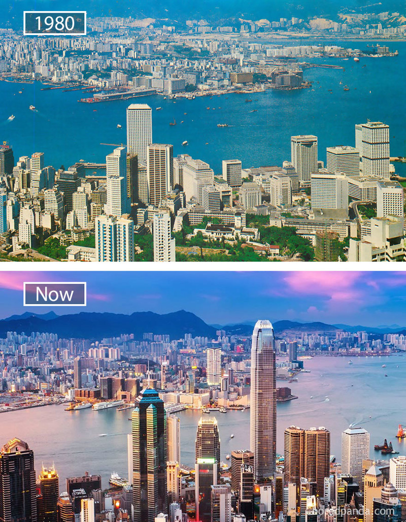 #30 Hong Kong, China - 1980 And Now