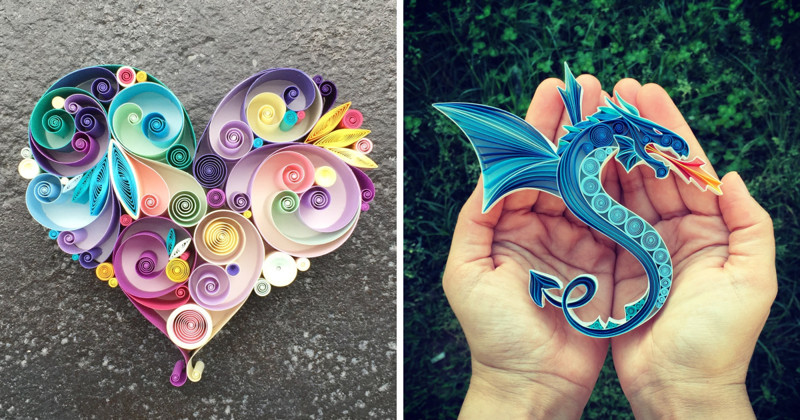 Woman Quits Her HR Job To Create Paper Art