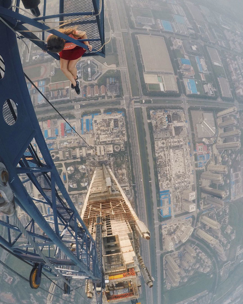 This Russian Girl Takes The Riskiest Selfies Ever