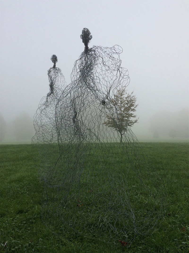 #36 Magic Wire Mesh Sculpture By Pauline Ohrel, France