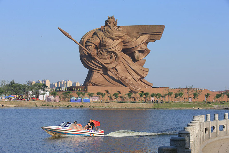 #20 Epic 1,320-ton God Of War Statue In China