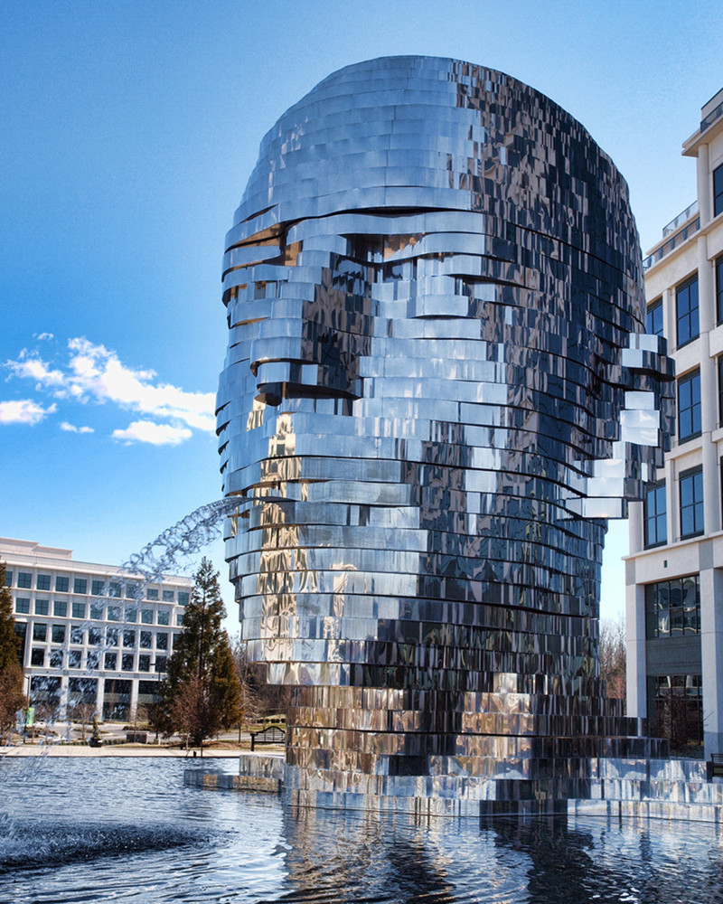 #35 Metalmorphosis By David Cherny At The Whitehall Technology Park, Charlotte, Nc
