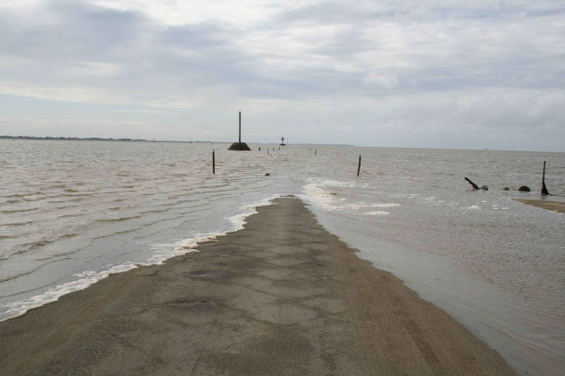 This Road In France Disappears Underwater Twice A Day