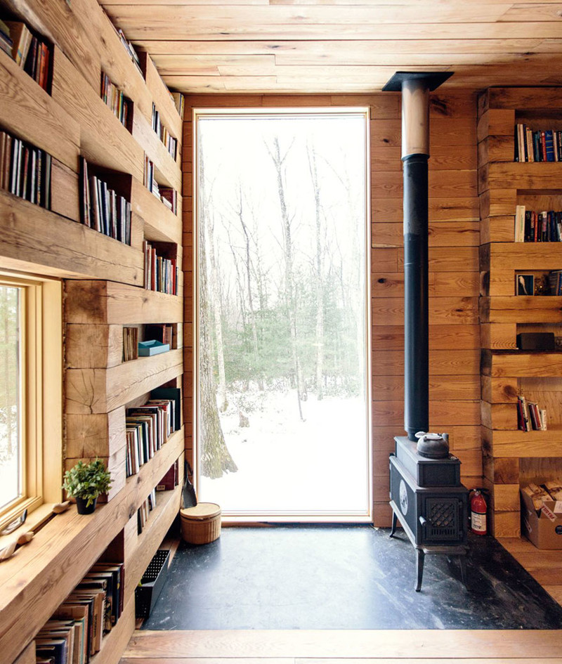 This Secluded Library In The Woods Is Every Book Lover’s Dream
